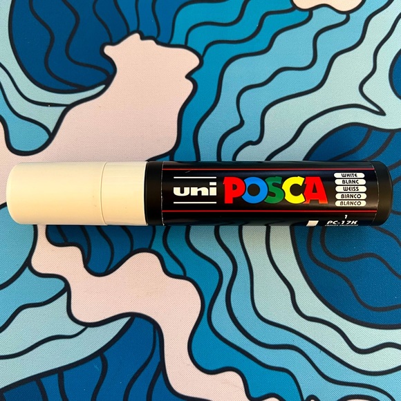 POSCA Paint Marker (White) - Picture 1 of 3